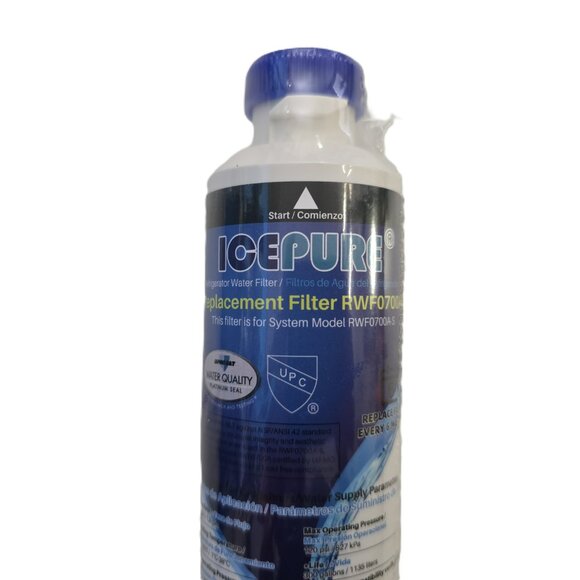 IcePure RWF0700A Water Filter for Samsung RWF0700A -S Refrigerator NEW Sealed - Picture 8 of 9